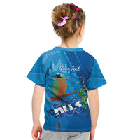 Personalized Que Viva El Salvador Kid T Shirt Guardabarranco 503 Independence Day Proud - Wonder Print Shop