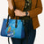 Personalized Que Viva El Salvador Leather Bag Guardabarranco 503 Independence Day Proud - Wonder Print Shop