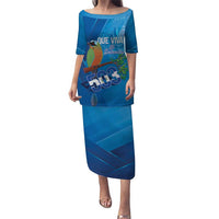 Personalized Que Viva El Salvador Puletasi Guardabarranco 503 Independence Day Proud - Wonder Print Shop