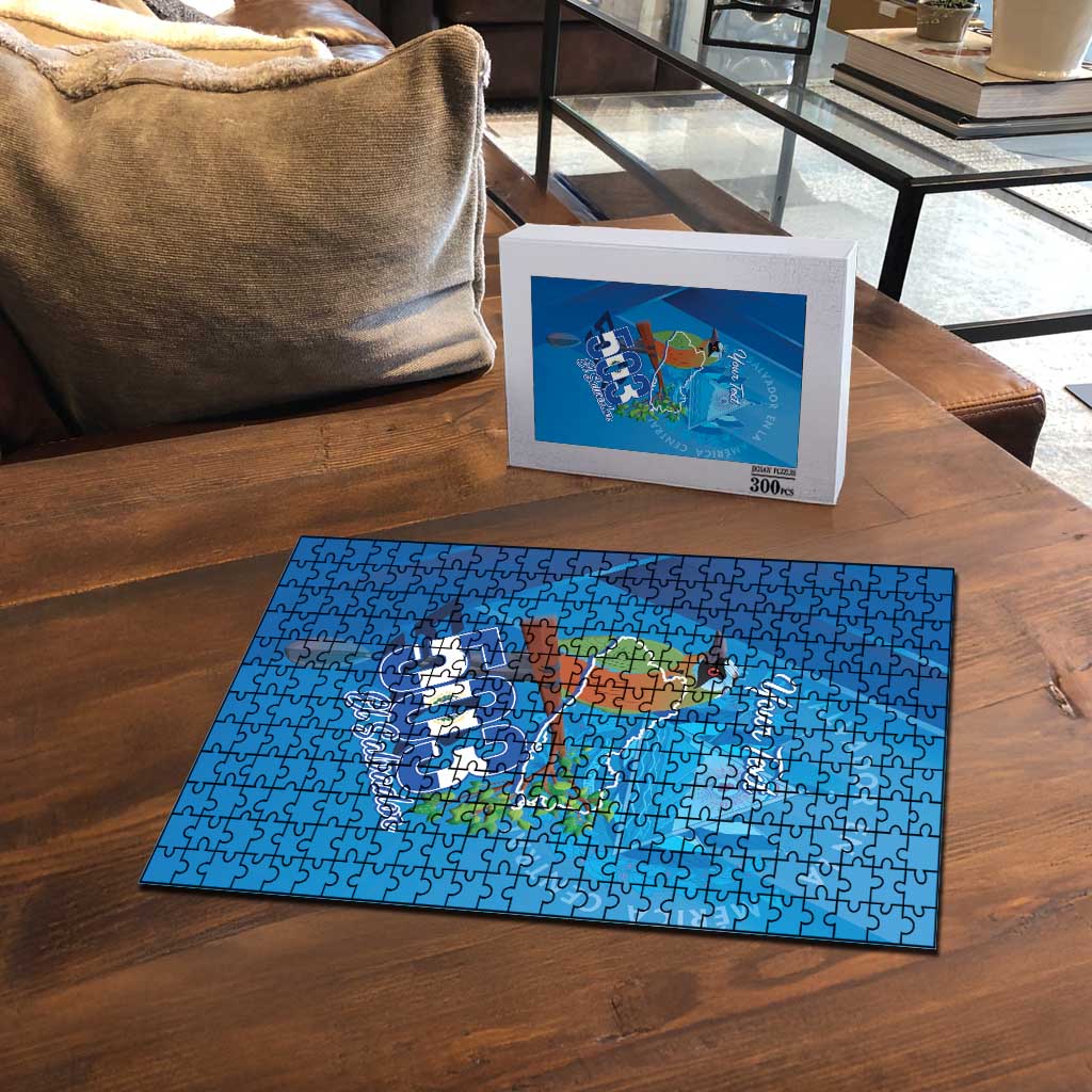 Personalized Que Viva El Salvador Puzzle Guardabarranco 503 Independence Day Proud - Wonder Print Shop