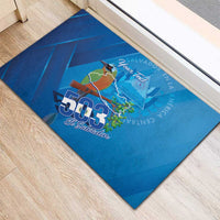 Personalized Que Viva El Salvador Rubber Doormat Guardabarranco 503 Independence Day Proud - Wonder Print Shop