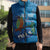 Personalized Que Viva El Salvador Sleeveless Puffer Jacket Guardabarranco 503 Independence Day Proud - Wonder Print Shop