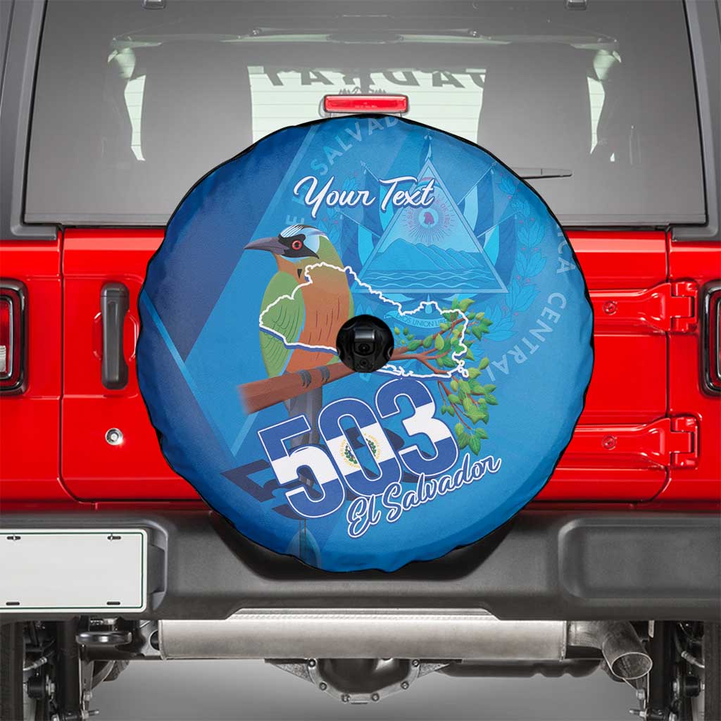 Personalized Que Viva El Salvador Spare Tire Cover Guardabarranco 503 Independence Day Proud - Wonder Print Shop