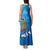 Personalized Que Viva El Salvador Tank Maxi Dress Guardabarranco 503 Independence Day Proud - Wonder Print Shop