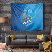 Personalized Que Viva El Salvador Tapestry Guardabarranco 503 Independence Day Proud - Wonder Print Shop