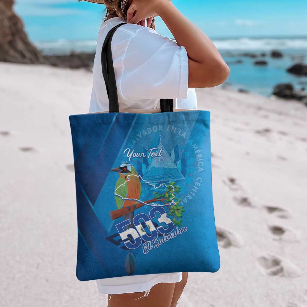 Personalized Que Viva El Salvador Tote Bag Guardabarranco 503 Independence Day Proud - Wonder Print Shop