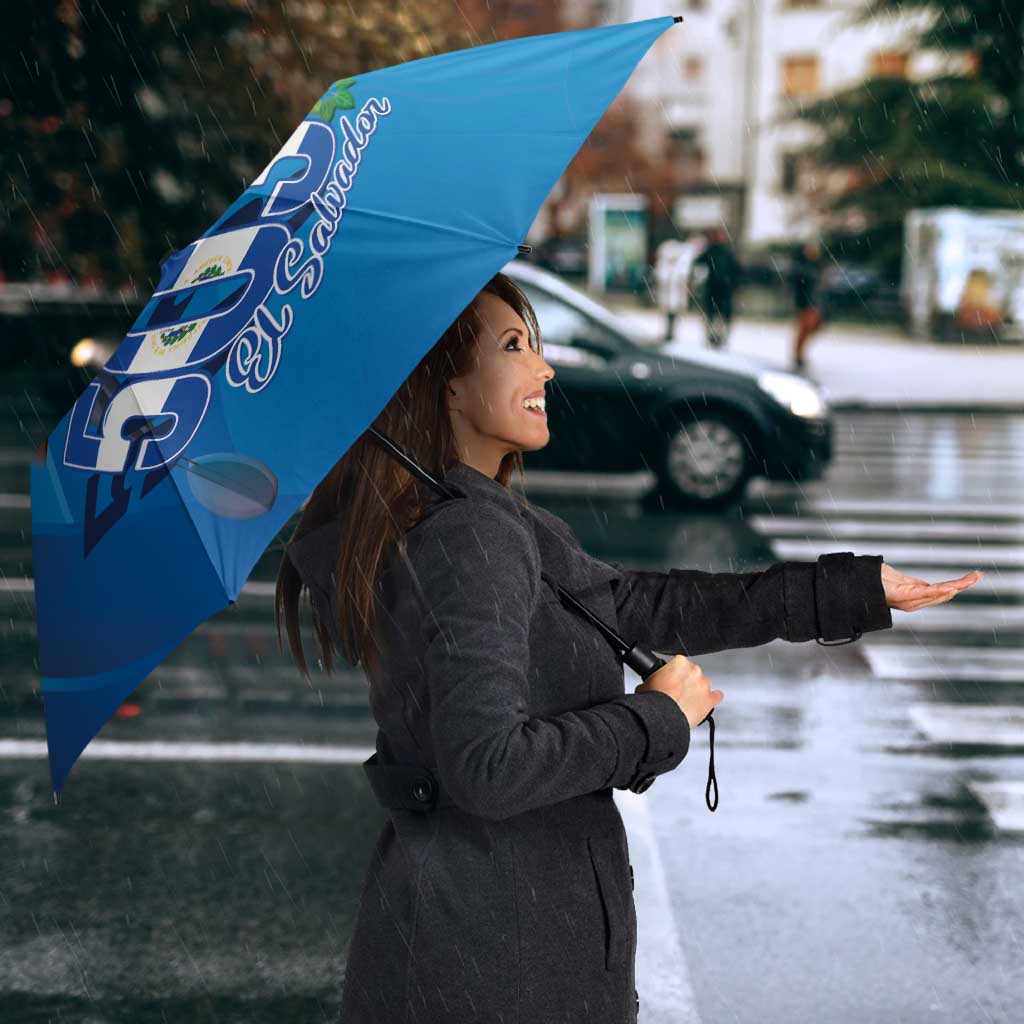 Personalized Que Viva El Salvador Umbrella Guardabarranco 503 Independence Day Proud - Wonder Print Shop