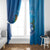 Personalized Que Viva El Salvador Window Curtain Guardabarranco 503 Independence Day Proud - Wonder Print Shop