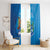 Personalized Que Viva El Salvador Window Curtain Guardabarranco 503 Independence Day Proud - Wonder Print Shop