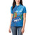 Personalized Que Viva El Salvador Women Polo Shirt Guardabarranco 503 Independence Day Proud - Wonder Print Shop