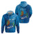 Personalized Que Viva El Salvador Zip Hoodie Guardabarranco 503 Independence Day Proud - Wonder Print Shop