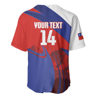 Custom Chile Rugby 2026 Baseball Jersey Vamos Los Condores Red Version