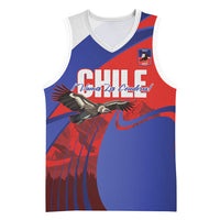 Custom Chile Rugby 2026 Basketball Jersey Vamos Los Condores Red Version