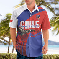 Custom Chile Rugby 2026 Hawaiian Shirt Vamos Los Condores Red Version