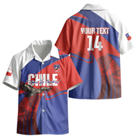 Custom Chile Rugby 2026 Kid Hawaiian Shirt Vamos Los Condores Red Version