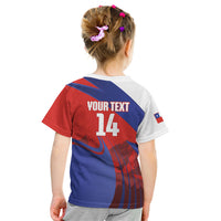 Custom Chile Rugby 2026 Kid T Shirt Vamos Los Condores Red Version