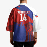 Custom Chile Rugby 2026 Kimono Vamos Los Condores Red Version