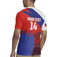 Custom Chile Rugby 2026 Rugby Jersey Vamos Los Condores Red Version