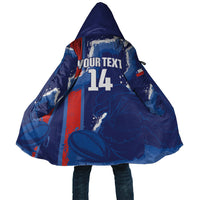 Custom Chile Rugby 2026 Cloak Vamos Los Condores Grunge Blue Version