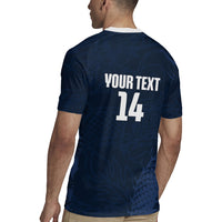 Custom Hong Kong Rugby 2026 Rugby Jersey Go Dragon Blue Version