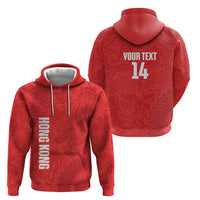 Custom Hong Kong Rugby 2026 Hoodie Go Dragon Red Version