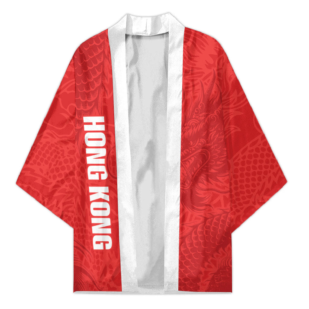Custom Hong Kong Rugby 2026 Kimono Go Dragon Red Version