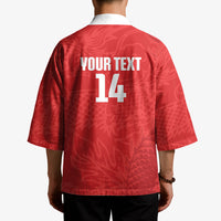Custom Hong Kong Rugby 2026 Kimono Go Dragon Red Version