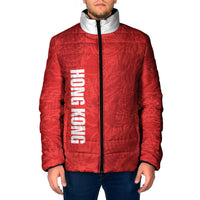 Custom Hong Kong Rugby 2026 Padded Jacket Go Dragon Red Version