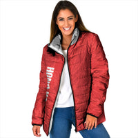 Custom Hong Kong Rugby 2026 Padded Jacket Go Dragon Red Version