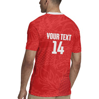 Custom Hong Kong Rugby 2026 Rugby Jersey Go Dragon Red Version