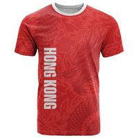 Custom Hong Kong Rugby 2026 T Shirt Go Dragon Red Version