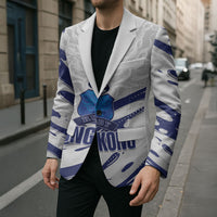 Custom Hong Kong Rugby 2026 Blazer Go Dragon White Version