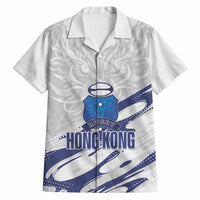 Custom Hong Kong Rugby 2026 Hawaiian Shirt Go Dragon White Version