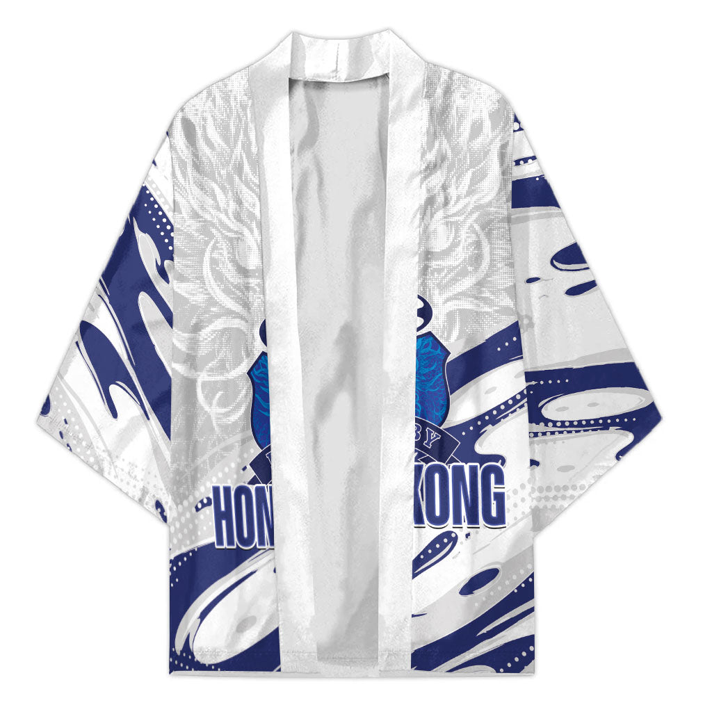 Custom Hong Kong Rugby 2026 Kimono Go Dragon White Version