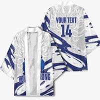 Custom Hong Kong Rugby 2026 Kimono Go Dragon White Version