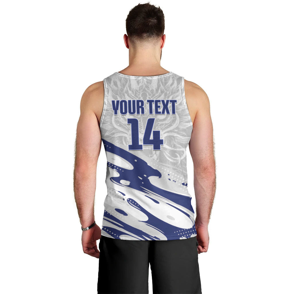 Custom Hong Kong Rugby 2026 Men Tank Top Go Dragon White Version