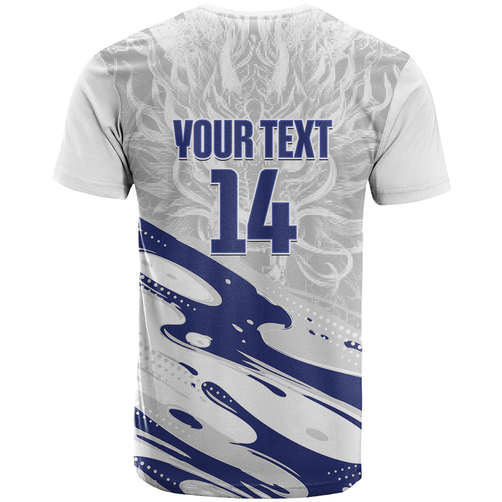 Custom Hong Kong Rugby 2026 T Shirt Go Dragon White Version