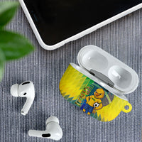 Brazil Football 2026 AirPods Case Canarinho Mascot Bate no Peito
