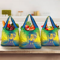 Brazil Football 2026 Grocery Bag Canarinho Mascot Bate no Peito