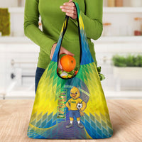 Brazil Football 2026 Grocery Bag Canarinho Mascot Bate no Peito
