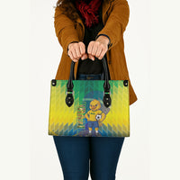 Brazil Football 2026 Leather Bag Canarinho Mascot Bate no Peito
