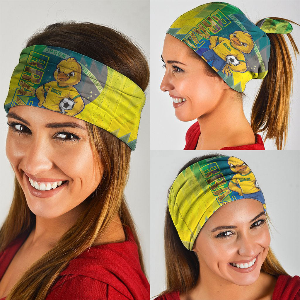 Brazil Football 2026 Neck Gaiter Canarinho Mascot Bate no Peito