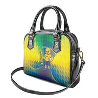 Brazil Football 2026 Shoulder Handbag Canarinho Mascot Bate no Peito