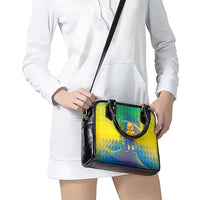 Brazil Football 2026 Shoulder Handbag Canarinho Mascot Bate no Peito