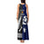 New Zealand and Scotland Rugby Tank Maxi Dress All Black Maori With Thistle Together - Wonder Print Shop