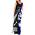 New Zealand and Scotland Rugby Tank Maxi Dress All Black Maori With Thistle Together - Wonder Print Shop