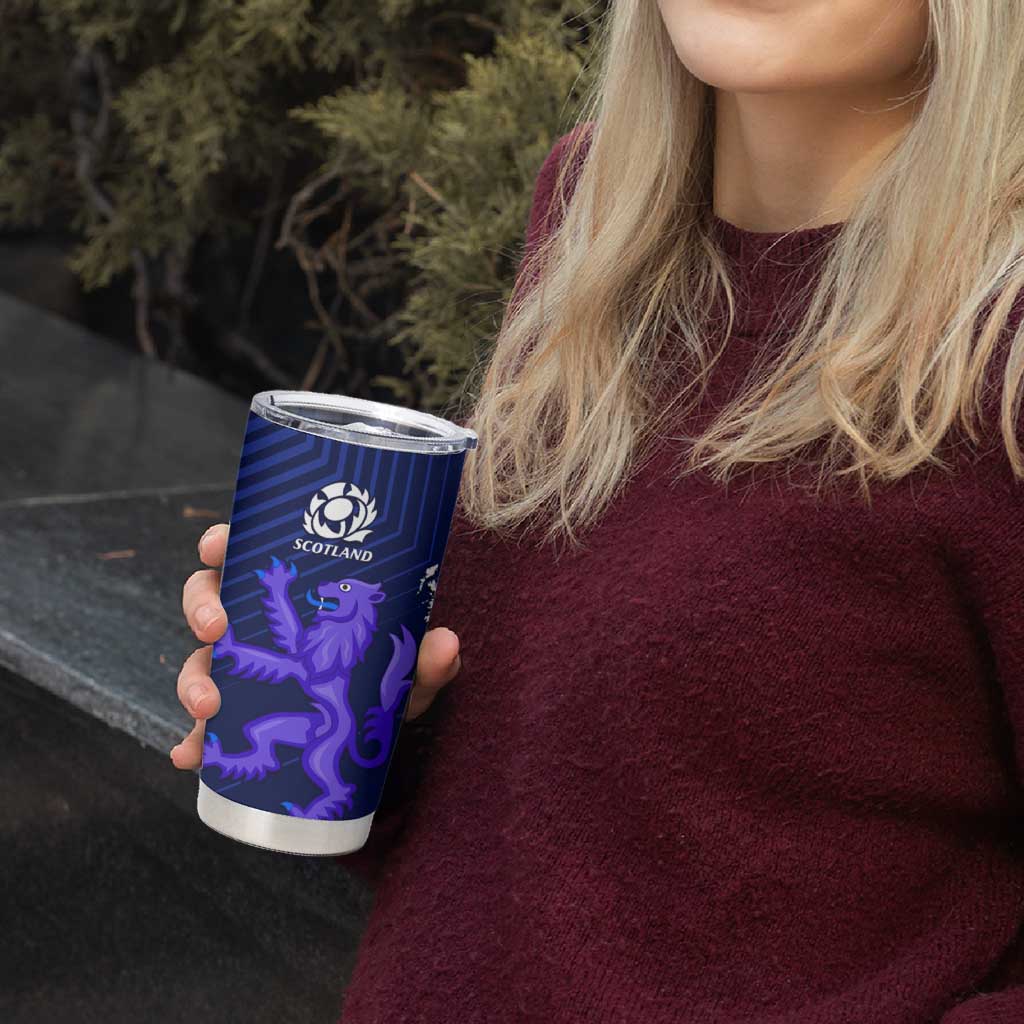 New Zealand and Scotland Rugby Tumbler Cup All Black Maori With Thistle Together - Wonder Print Shop