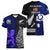 New Zealand and Scotland Rugby Women V Neck T Shirt All Black Maori With Thistle Together - Wonder Print Shop