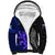 Personalised New Zealand and Scotland Rugby Sherpa Hoodie All Black Maori With Thistle Together - Wonder Print Shop