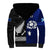 Personalised New Zealand and Scotland Rugby Sherpa Hoodie All Black Maori With Thistle Together - Wonder Print Shop
